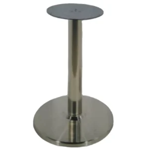 Electroplated Round Cast Iron Table Base Heavy Duty Metal Bar Table Stand Cafe Restaurant