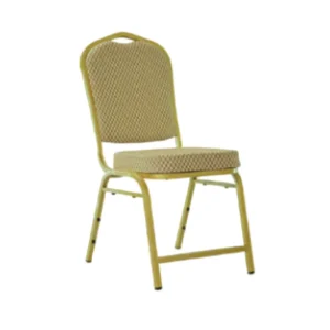 Elegant Aluminum Stackable Banquet Chairs for Professional Events Suitable for Hotels and Banquets and Party Use
