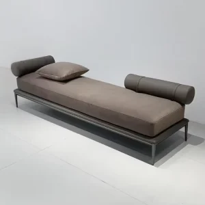 Elegant Luxury European Design Pu Leather Corner Sofa Set with Curved Shape for Hotel Mall Villa Living Room Furniture