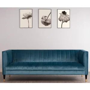 Elegant Modern Sofa for Home Living Room and Office Workspace Comfortable Sectional Couch with Premium Upholstery