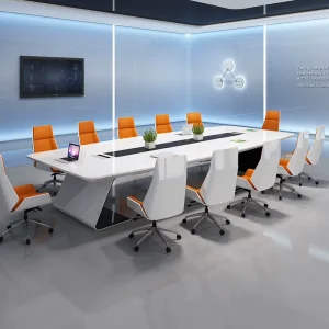 Elegant Premium Modern Executive Conference Table Chair Set for School Hotel Office Meeting Rooms High End Commercial Furniture