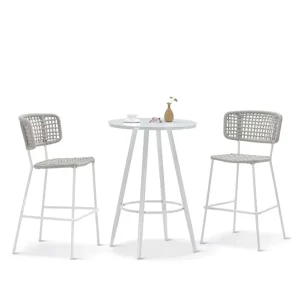 Elegant and Minimalist Design to Match Trendy Aesthetics UV proof Outdoor Bar Set