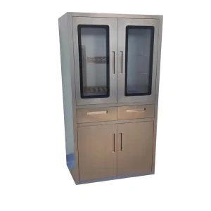Embedded Stainless Steel Cabinet for Operating Room Sterile Medical Storage