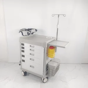 Emergency Cart ISO13485 Trolley OEM Crash Cart Custom Hospital Cart