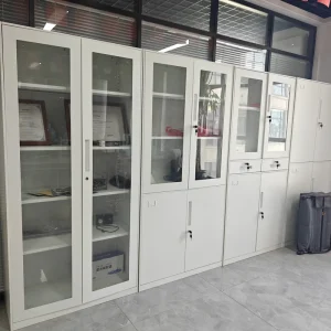 Enterprise Office Custom Made Steel Filing Cabinet Lockable 2 Door With Adjustable Shelves