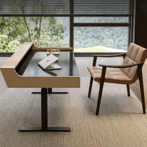 Environmentally Friendly Piano Drawer Table High end Modern Office Desk Ergonomic Electric Height adjustable Desk
