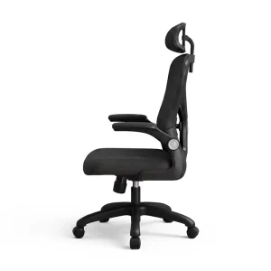 Ergonomic Administrative Office Swivel Meeting Chair with Adjustable Headrest Mesh Design and Lumbar Support