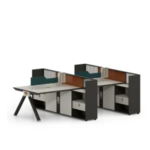 Ergonomic Computer Desk Workstation Modern Design Office Furniture Simple Staff Workbench Open Space Coworking Business Desks
