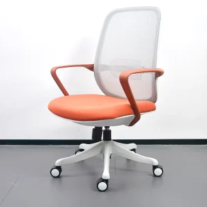Ergonomic Executive Swivel Office Chair High Back with Lumbar Support for Task Work and Meeting Room