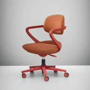 Ergonomic Fabric Modern Executive Office Chair for Home Long-Term Sitting Multifunctional Stylish Computer Chair
