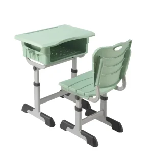 Ergonomic Height Adjustable Modular Classroom Furniture OEM ODM Customizable School Desk and Chair Set