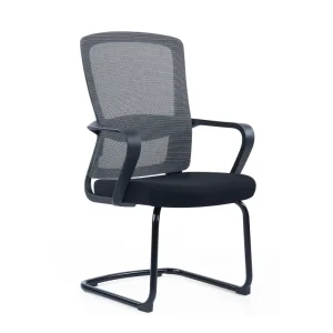 Ergonomic Meeting Waiting Room Training Staff Office Without Wheels Visitor Office Chair Guest Room Fixed Arm Office Chair