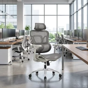 Ergonomic Mesh Office Chair Workstation Chair Employee Chair Office Desk Seat for Training Reception Home Office OEM