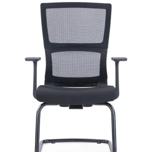 Ergonomic Mesh Office Visitor Chair with Armrests