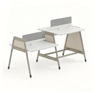 Ergonomic Modular 2 4 6 Seater Office Desk Workstation Benching System for Modern Staff Office Furniture