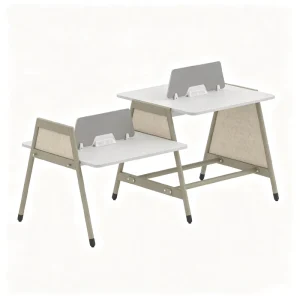 Ergonomic Modular 2 4 6 Seater Office Desk Workstation Benching System for Modern Staff Office Room Furniture