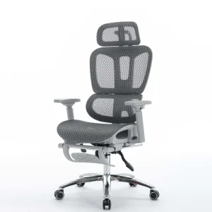 Ergonomic Office Chair Breathable Mesh Back Lumbar Support Chair Reclining Chair for Professional Work