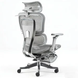 Ergonomic Office Chair Gaming Chair Lumbar Support Fatigue Free Posture Correction Computer Chair Aluminum Alloy Reclining Chair