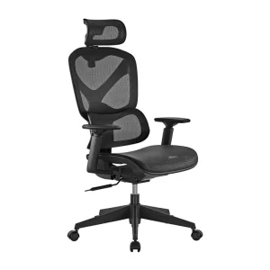 Ergonomic Office Chair OEM ODM Swivel High Back Comfy Computer Desk Mesh Chair with Adjustable Armrest & Lumbar Support