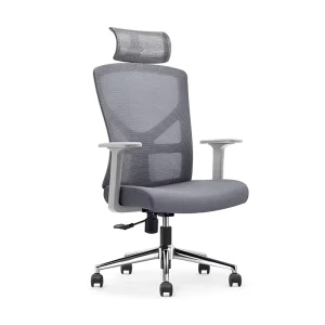 Ergonomic Office Chair for Big & Tall Lumbar Support Height Adjustable Mesh Executive Chair With Headrest