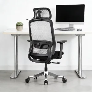 Ergonomic Office Chair with Height Adjustment Lumbar Support for Home Use Plastic Executive Chair