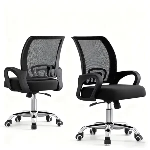 Ergonomic Office Chairs Armrests Contemporary Metal-Leg Mesh Office Chairs Commercial Executive Office Chairs Height