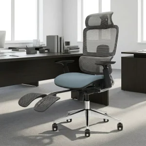 Ergonomic Office Chairs with Adjustable Headrest and Lumbar Support Heavy Duty Executive & Recliner Healthy