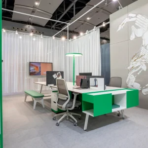 Ergonomic Office Workstation for Home Large Industrial Workstation with Built in Drawers Modern Design Steel for Corporate Use