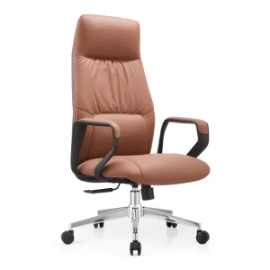Ergonomic PU Leather Office Chair PU Waiting Lounge Chair