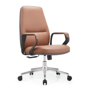 Ergonomic PU Leather Office Chair PU Waiting Lounge Chair