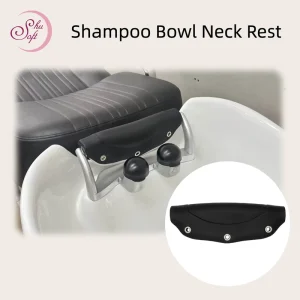 Ergonomic Shampoo Bowl Neck Cushion for Backwash Unit Soft Gel Neck Rest Pad for Beauty Salon Hair Wash Accessories