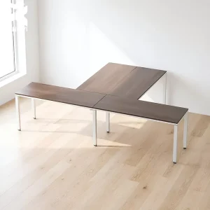 Escritorio En T Office Desk 300x150x75cm Office Table Cubicle Office Furniture Ejecutivo Para Staff De Oficina Moder