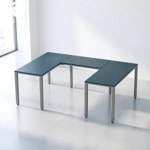 Escritorio En U Workstation Office Desk 210x150x75cm Reliable Long Row Desk with 3-Year Factory Warranty Office Table Furniture