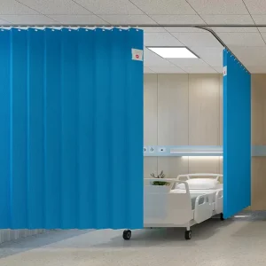 Esun Medical Disposable Non Woven Blackout Flame Retardant Insulated Translucent All Season Cubicle Curtains for Hospital