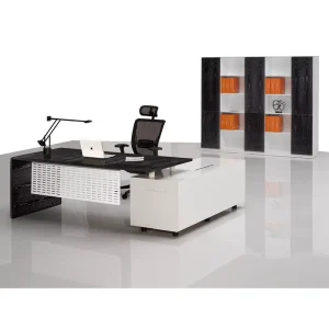 Europe Model Customized Modern Executive Table Modular Foldable Commercial Office Furniture Manager Laptop Desk