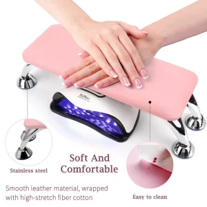 European Style Big Hand Pillow High Quality Comfortable Footstool Support Nail Pillow Factory Direct
