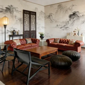 European Style High Quality Office Furniture and Home Use Leather Sofas Sectional Living Room Sofa Set