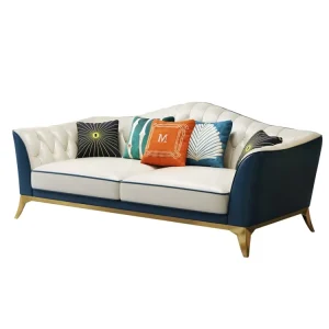 European Style Modern Italian Sofa Set Designs Luxury Leather Couches Living Room Furniture for Home Hotel Restaurant Sofa