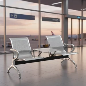 Event Temporary Stackable Hospital Commercial Modern Heavy Gauge Steel Eco Friendly Durable Solid Back Portable Chairs
