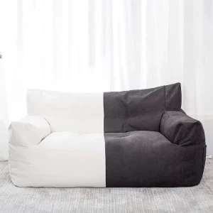 Excluding Fillers Single Person Asian Fabric Sofa with Removable Cover Soft Comfort for Bedroom Living Room Use Beanbag Cover