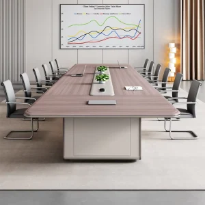 Executive Desk Modern Design Office White Color Desk Meeting Room Boardroom Conference Table