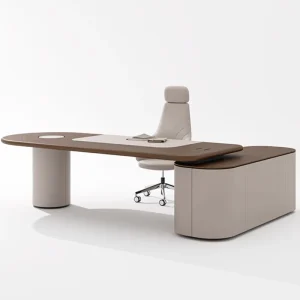 Executive Luxury L Shaped Office Desk High Class Design for Comfort and Style