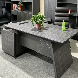 Executive Office Furniture L Shaped Computer Table Commercial CEO Desk Set Professional MDF Modular Healthy Office Desk