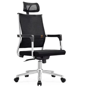 Executive Office Furniture Modern Ergonomic High Back Mesh Swivel Chair Fabric Chaise De Bureau for Conference Office Use