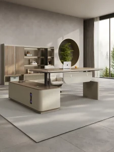 Executive Office Table Adjustable Office Table