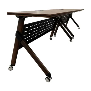 Extendable Folding Training Conference Table Metal Modern Design Eco Friendly Durable School Home Office Furniture