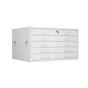 FACTORY BEST QUOTATION 5 drawing Metal Plan Cabinet Tool Cart Trolley Storage Tool Cabinet