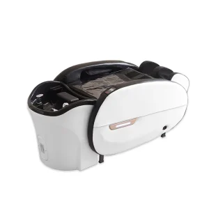 FYD Black Luxury Thai Shampoo Bed Head Spa Massage Bed Portable Head Spa Sink and Bed No Plumbing