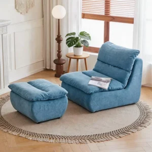 Fabric Modular Combination Sectional Sofa High Resilience Foam Single Seat for Living Room Hotel Mall Villa School