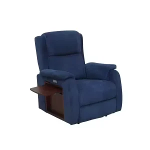 Fabric Power Lift Recliner Chair Single Seat Massage Function Home Theater Living Room Senior Mobility Furniture